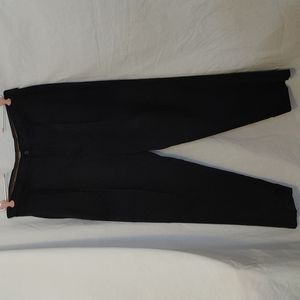 TOMMY BAHAMA BLACK 100% SILK DRESS PANTS SZ 36 X 30